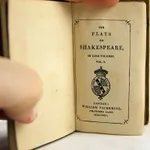 The Plays of Shakespeare title page