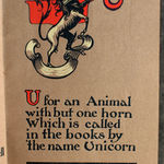 Ye Primer: A Rhyme Book on Ye Letter of Ye Alphabet, Containing Also Certain Short Truths. Interior page, letter U.