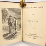 Johnny's First Boots by June Isle. Title page.