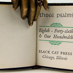 Three Psalms. Eighth, Forty-sixth & One Hundredth. Title page.