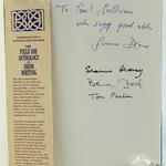 The Field Day Anthology of Irish Writing. Inscription