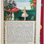 Tony Sarg's Treasure Book. Featuring Alice in Wonderland, Treasure Island, and Rip Van Winkle. Text page