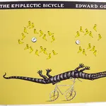 Uncorrected proof of The Epiplectic Bicycle by Edward Gorey. Front cover