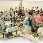 The Robins at Home. Pop-up spread