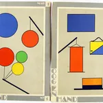 Oog en Hand: Moderne Teekenmethode voor de Lagere School. Two illustrations