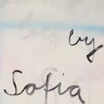 Gabrielle Graessle, marie antoinette by s.c., 2024, acrylic and spray on canvas (diptych)