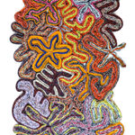 Simone Post, Flowerfield - Pink Totem