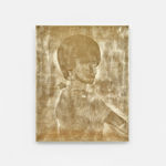 Stacy Lynn Waddell, WOMAN WITH AFRO LOOKING BACK, 2024