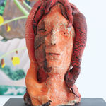 Vivek Vilasini, Study for The Weeping Man, 2023