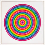 Rob and Nick Carter, AI Spectrum Circle Print, 2025