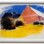 Wolf Kahn, Summer Orchard, 1980