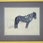 Clarence Gagnon, Etude de Nus Sketch, c 1905