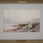 Framed Frederic Marlett Bell-Smith Low Tide Bay of Fundy painting