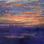 David Drum, Sunset, Ridgeway, Niagara, 2024