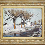 Lorne Bouchard, Haze, Lac Simon, Laurentians, 1968