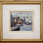 Rose Wiselberg, Montreal Harbour, c 1945