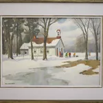 Tom Roberts, Sunny March Day, German Mills School, c 1970