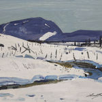 Lorne Bouchard, Haze, Lac Simon, Laurentians, 1968