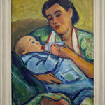 Jack Beder, Man at Desk, 1940s