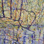 David Drum, Crystal Beach Wetlands, 2024