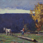 Herbert Sidney Palmer, Hauling the Log