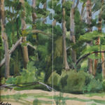 Jack Beder, Man at Desk, 1940s