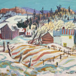 Henri Masson, March, Rupert, Quebec, 1978