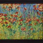 David Drum, Spring, Wild Poppies, 2024