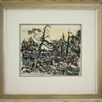 Arthur Lismer, Ragged Skyline, 1958