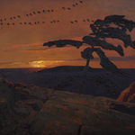 A.J. Casson, September Morning Mist at Talisman Resort, 1976