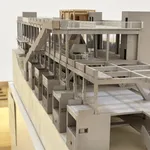 Ching-En Lin, the Intelligent Ruin - 1:100 framework model of Daire Haven , 2025