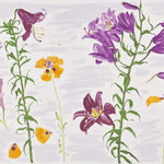 Elizabeth Blackadder RSA, Lilies and Poppies, 2003