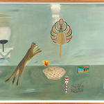 Elizabeth Blackadder RSA, Melon and Japanese Box, circa 2010