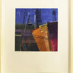 Dame Barbara Rae RSA, Winter Evening - Sierra Contraviesa