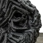 Thomas Houseago, Yet to be titled (peeking figure), 2012