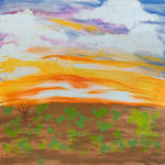 Eva Marengo Sanchez, July: Alamo Vine (native), Bougainvillea (not native), Coral Vine (invasive), 2025