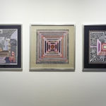 Pedro Friedeberg, Cocodrilo con zapatillas doradas, 2017