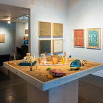 Frank Romero, Adobe Series – ocre oscuro, Set 2, 1995/2024