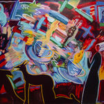 Carlos Almaraz, The Pleasure is Mine, 1990