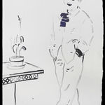 David Hockney, Pretty Tulips 1, 1976