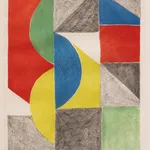 Sonia Delaunay, La Danseuse Jaune, ca. 1972