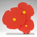 Donald Sultan, Yellow Poppies, Sept 7, 2022, 2022