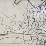 Robert Goodnough, Red, Blue, 1969