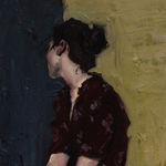 Malcolm Liepke, Pulling Off Her Shirt, 2025