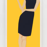 Alex Katz, Yellow Flags on White, 2023