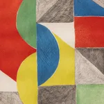 Sonia Delaunay, La Danseuse Jaune, ca. 1972