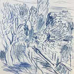 René Marcil, Untitled Seated Nude, 1951