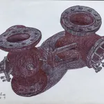 Sadegh Khalife, Black Trace 11, 2020