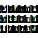 Izabela Pluta, Blue spectrum and descent 4 (Variation 2), 2020