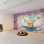 Tarryn Gill, The Curtain (Wallpaper), 2024